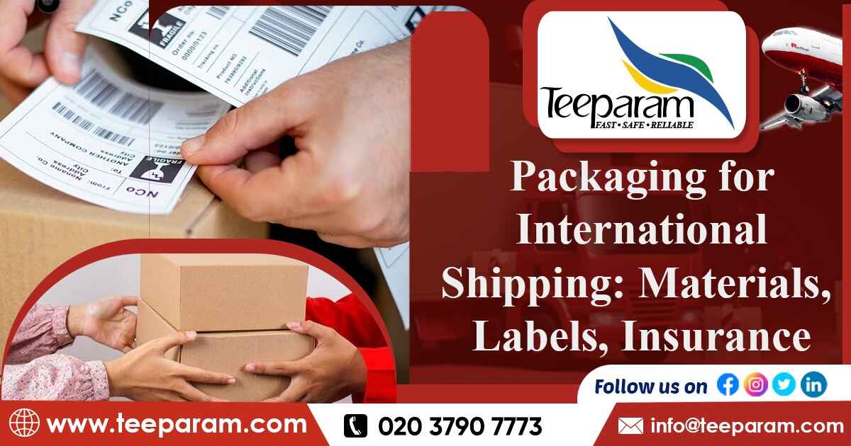 packaging materials required for international shipping